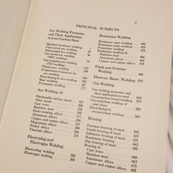 ASM Metals Handbook Volume 6 Welding and Brazing 8th Edition 734 Pages - Picture 4 of 14